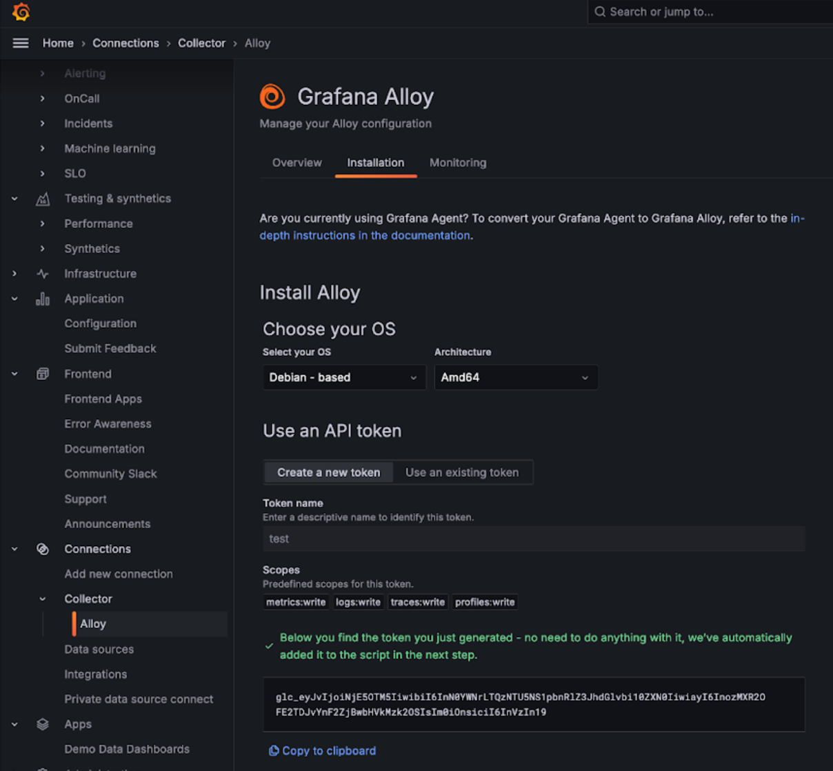 Grafana Alloy - Zoomed